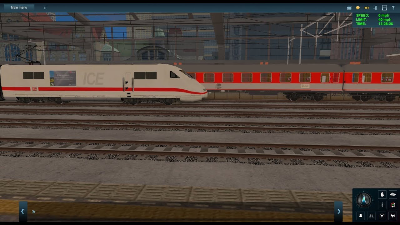 Trainz Railfanning Pt 159: Deutsche Bundesbahn großer Bahnhof (German Railways large Station)