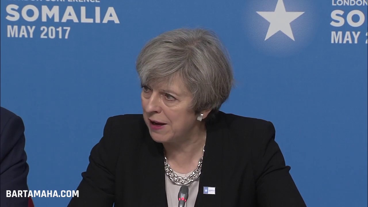 Theresa May UK PM speech at the London Somalia Conference