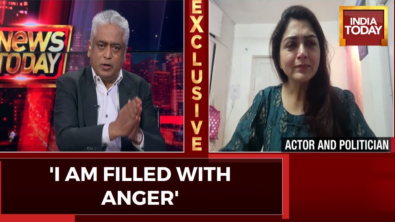 BJP's Khushbu Sundar Breaks Down On Rajdeep Sardesai's Show Speaking About Bilkis Bano