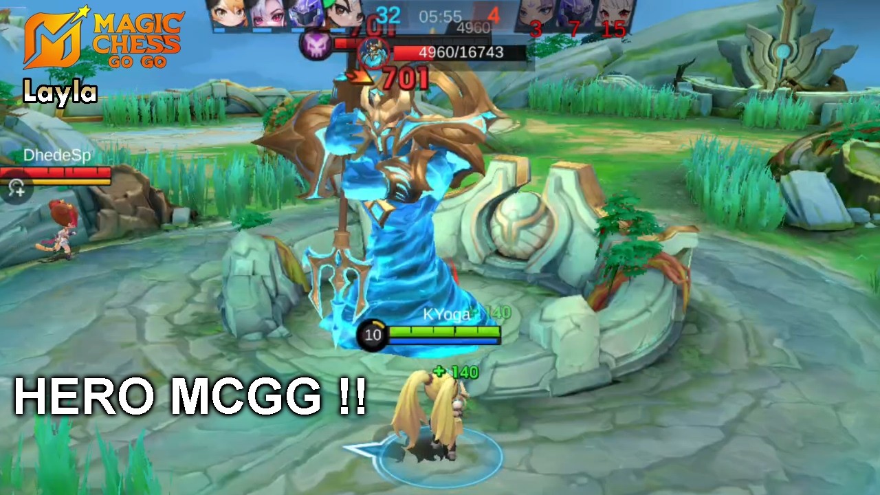 Hero Mini Magic Chess Ikut Bertempur - LAYLA Magic Chess GO GO MOBA