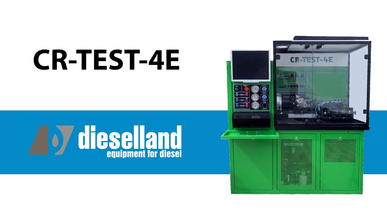 CR-Test-4E. Test bench for Common-Rail pumps and injectors