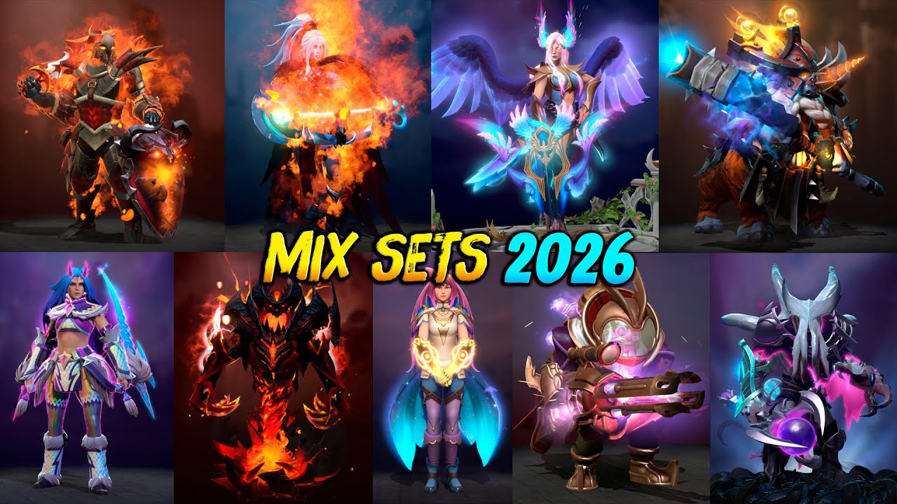 MIX SET 2026 🎉 !!! Sets Collector Cache, Inmortales, Items Bug y mas 🎊 | Dota 2