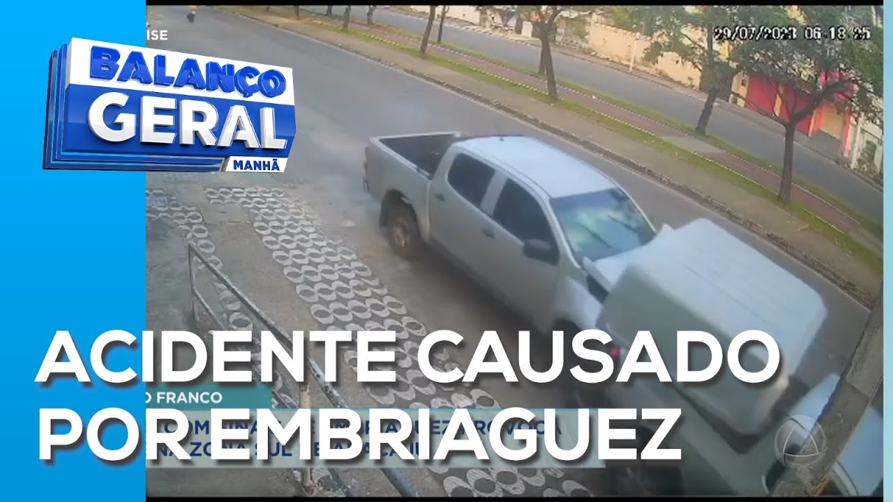 Delegado com sinais de embriaguez provoca acidente na zona sul de Aracaju - BGM
