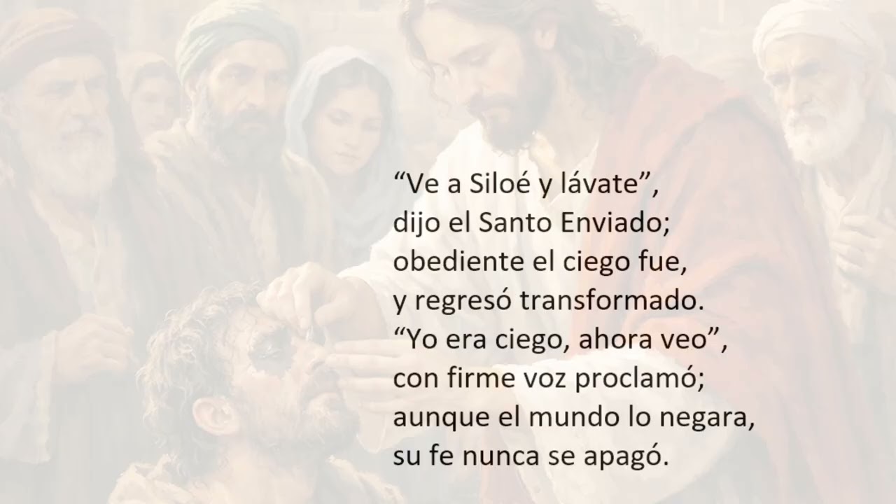 Señor que yo pueda ver / Jacinto Armenta / IV Domingo Cuaresma