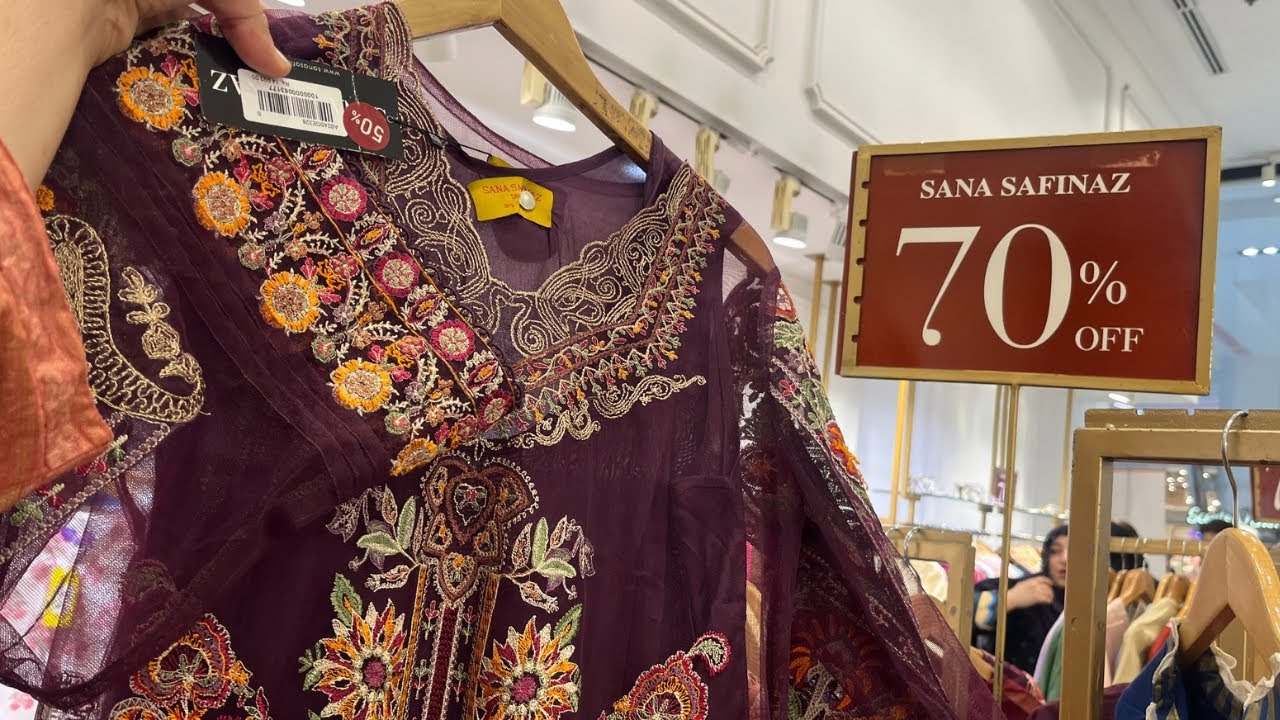 Sanasafinaz Flat 70% OFF Sale 2025 🔥 Sana Safinaz New Collection On sale 2025 🔥 #sale