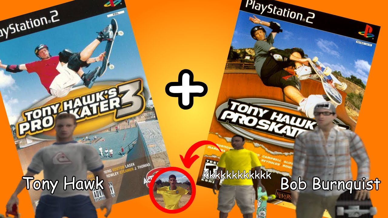 JOGUEI TONY HAWK PRO SKATER 3 E O 4