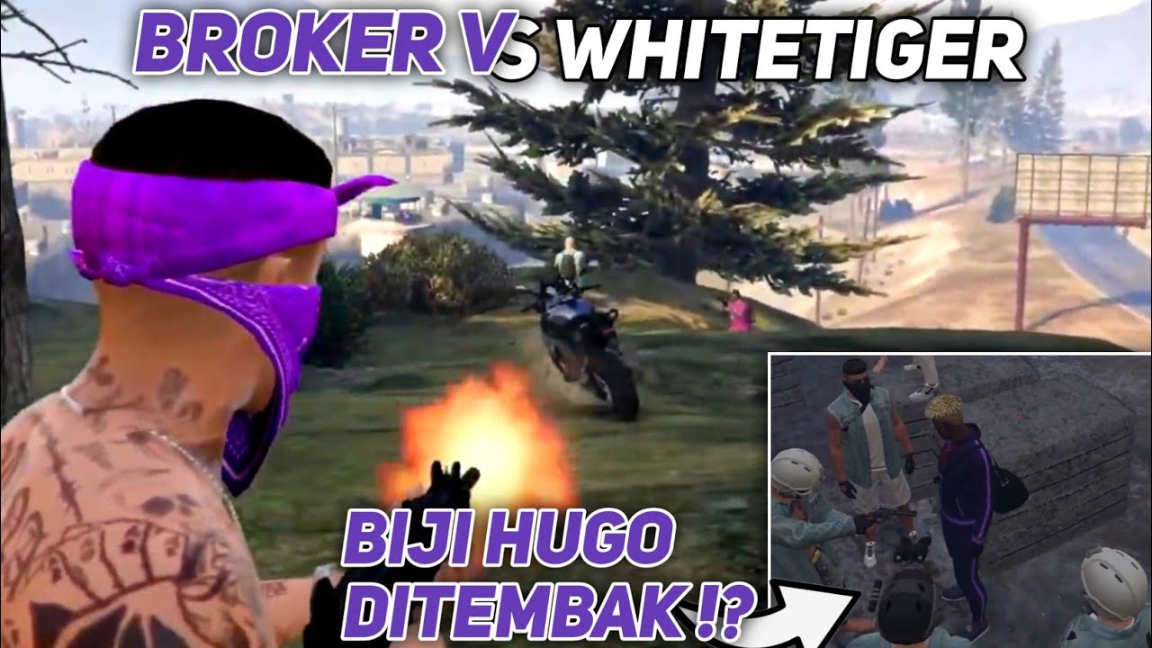 HUGO DICULIK WHITETIGER ?! BROKER LANGSUNG BALAS DENDAM !! - GTA 5 ROLEPLAY