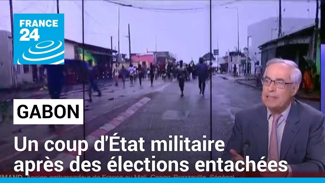 Coup d'État militaire au Gabon : des élections entachées 