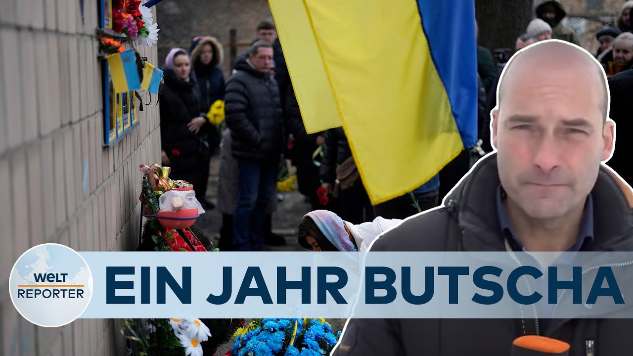GEDENKEN AN KRIEGSVERBRECHEN IN BUTSCHA: Eine Stadt zwischen Zerst&ouml;rung, Gedenken und Aufbruch