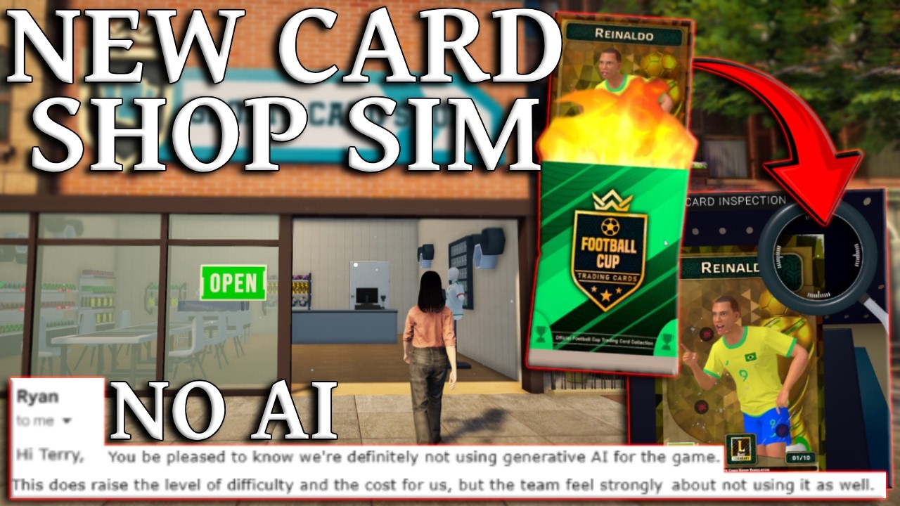 A GOOD CARD SHOP SIM?! | 𝐒𝐩𝐨𝐫𝐭𝐬 𝐂𝐚𝐫𝐝 𝐒𝐡𝐨𝐩 𝐒𝐢𝐦𝐮𝐥𝐚𝐭𝐨𝐫