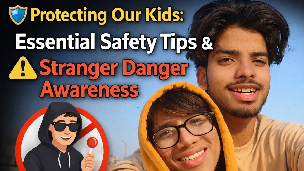 🛡️ Protecting Our Kids: Essential Safety Tips & Stranger Danger Awareness