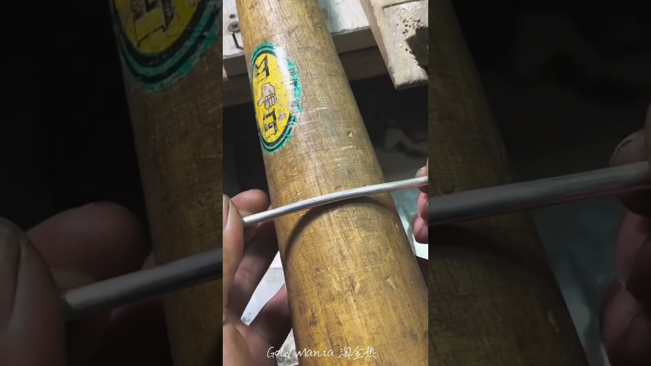 Amazing Platinum Bangles making process #gold #trending #viral #platinumring #platinum #best