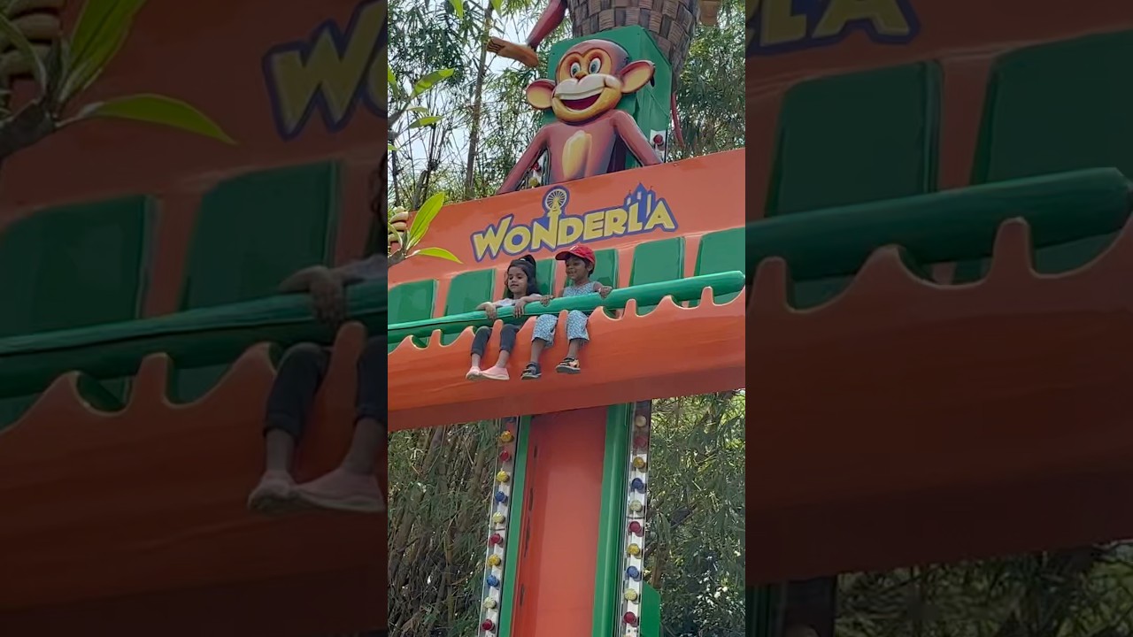 #wonderla#kannadavlogs#funkey monkeys#kids game#Bangaluru