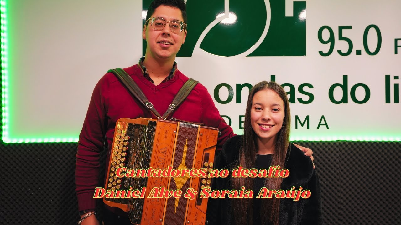 CANTADORES AO DESAFIO, NA RÁDIO ONDAS DO LIMA, COM DANIEL ALVES & SORAIA ARAÚJO. 24-01-2026