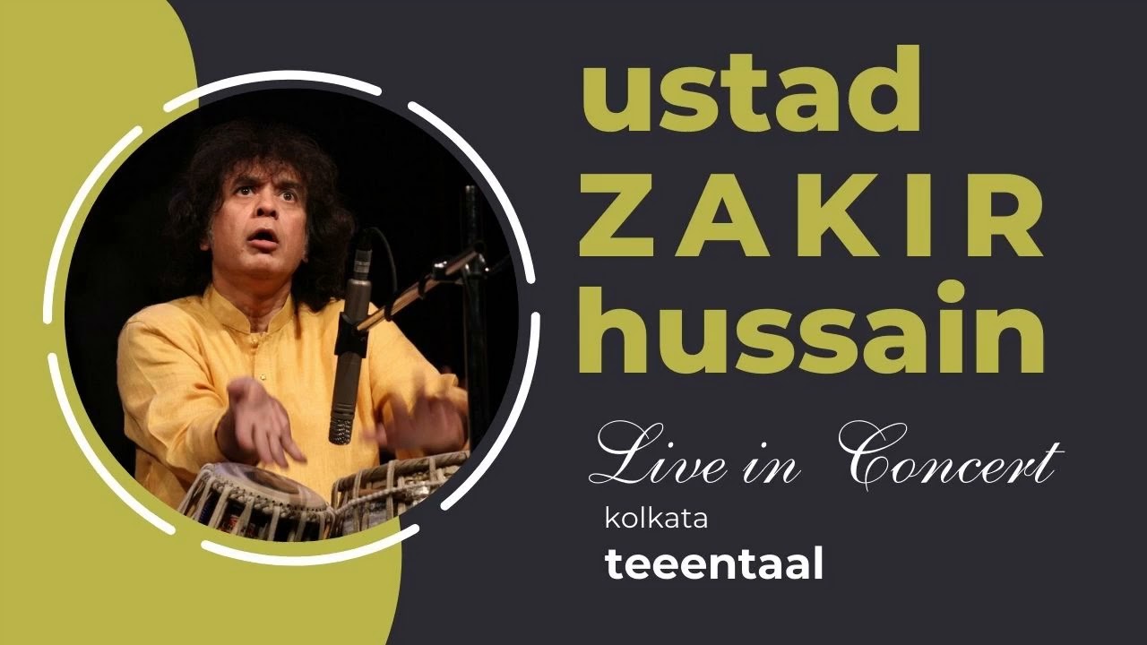 Ustad Zakir Hussain Tabla Solo Live Kolkata (Old)