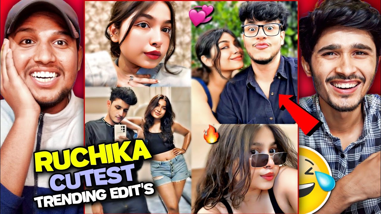 Ruchika Rathore Cutest Trending Reel + Edits Reaction 😂🔥 | #ruchikarathore | V2funreacts