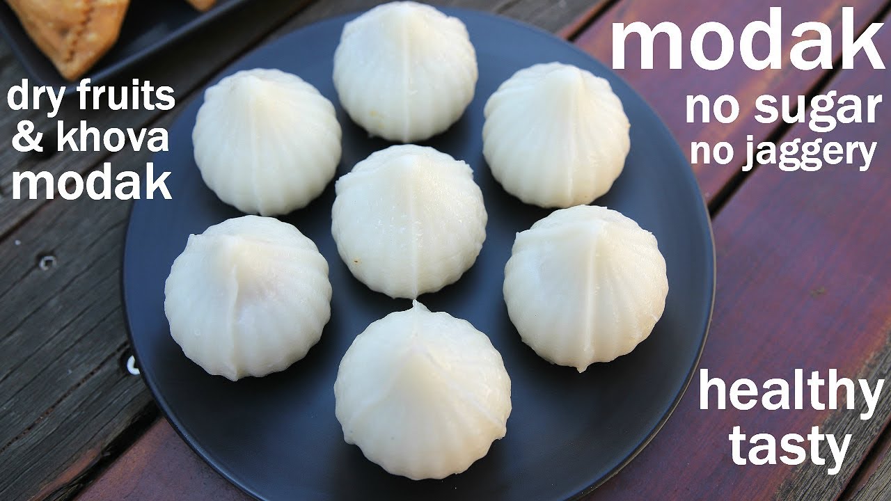 sugar free modak recipe | no sugar no jaggery modak | ganesh chaturthi recipes