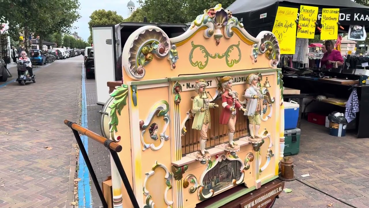 “Draaiorgel De Westlander “- Speelt” Amsterdam van Flemming in S’gravenzande 2025