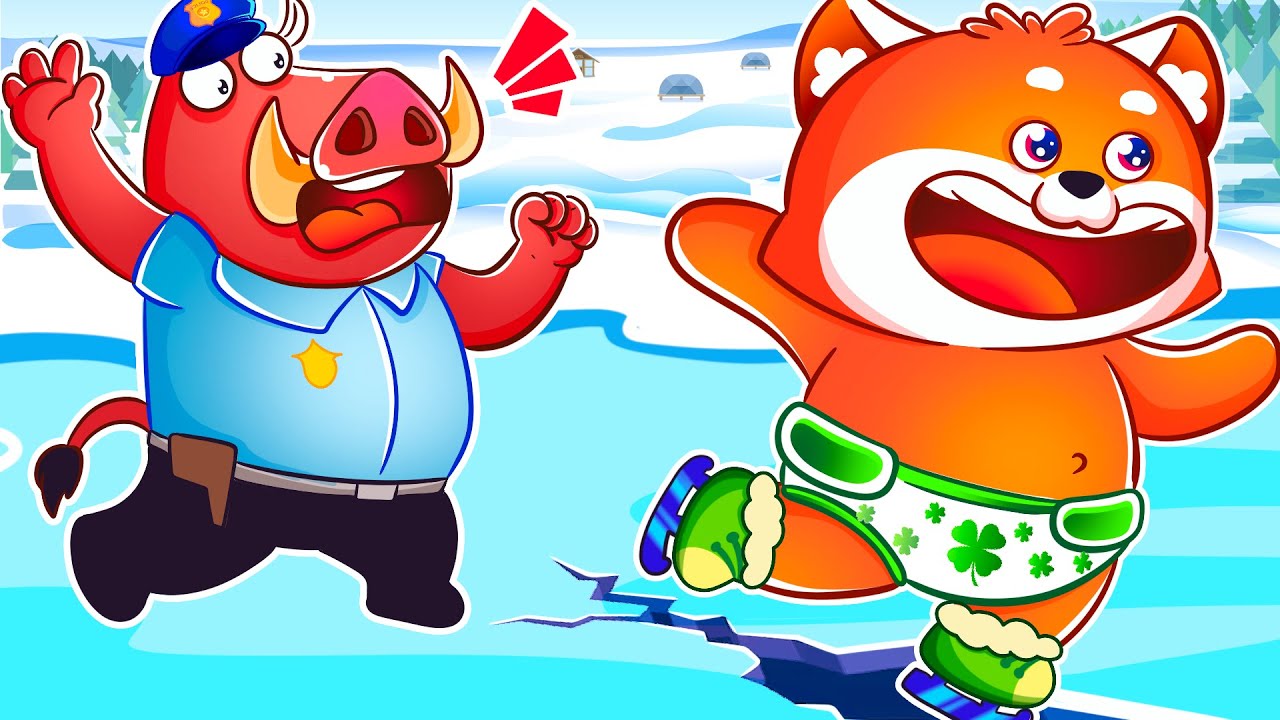 Zee Zee Ice Skating Song ⛸️☃️ Kids Songs And Nursery Rhymes | Safety Tips Video for Kids
