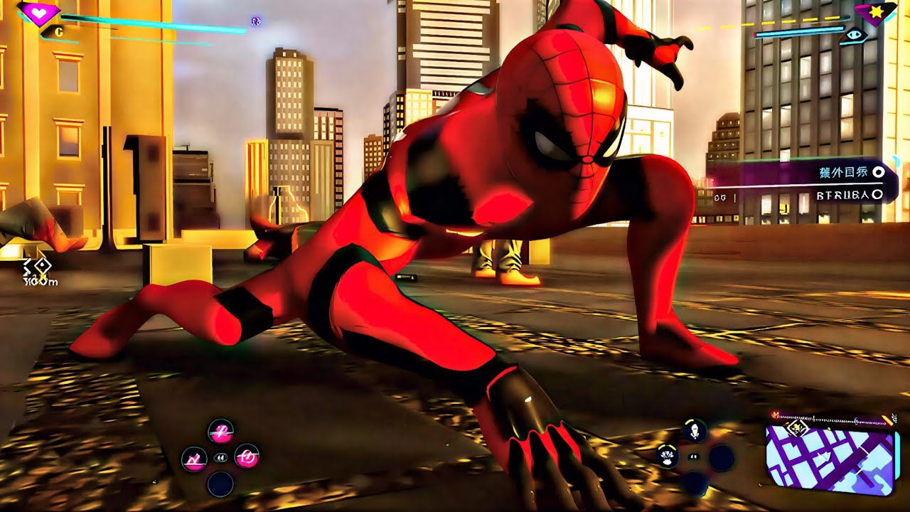 SPIDER MAN - FREE ROAM GAMEPLAY 