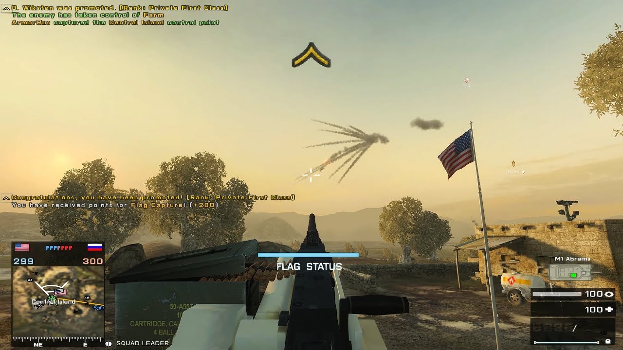 BATTLEFIELD 2 - MOD - ARMORED SHIELD 2.0 /US/ Gameplay #1 (DOWNLOAD)