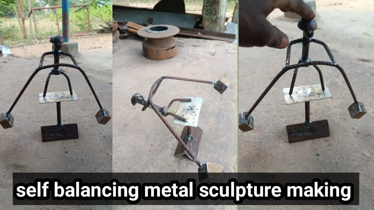 Self balancing metal sculpture|| Nova Metal Works|| metal sculpture