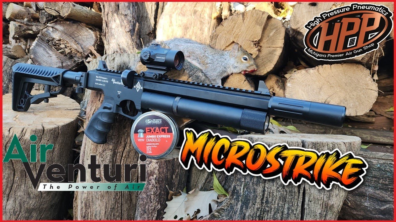 Air Venturi MicroStrike .22 Full Review - Testing With 14.3gr Pellets - The Perfect Red Dot Airgun?
