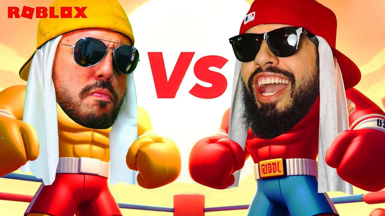 MUSSARELA vs MUSSA -  BOXE NO ROBLOX - BATALHA ENTRE IRMÃOS