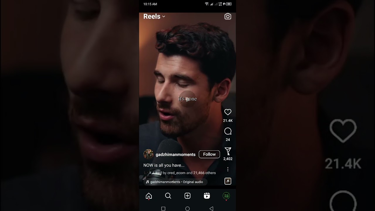 Посмотрите, кто поделился вашим роликом в Instagram