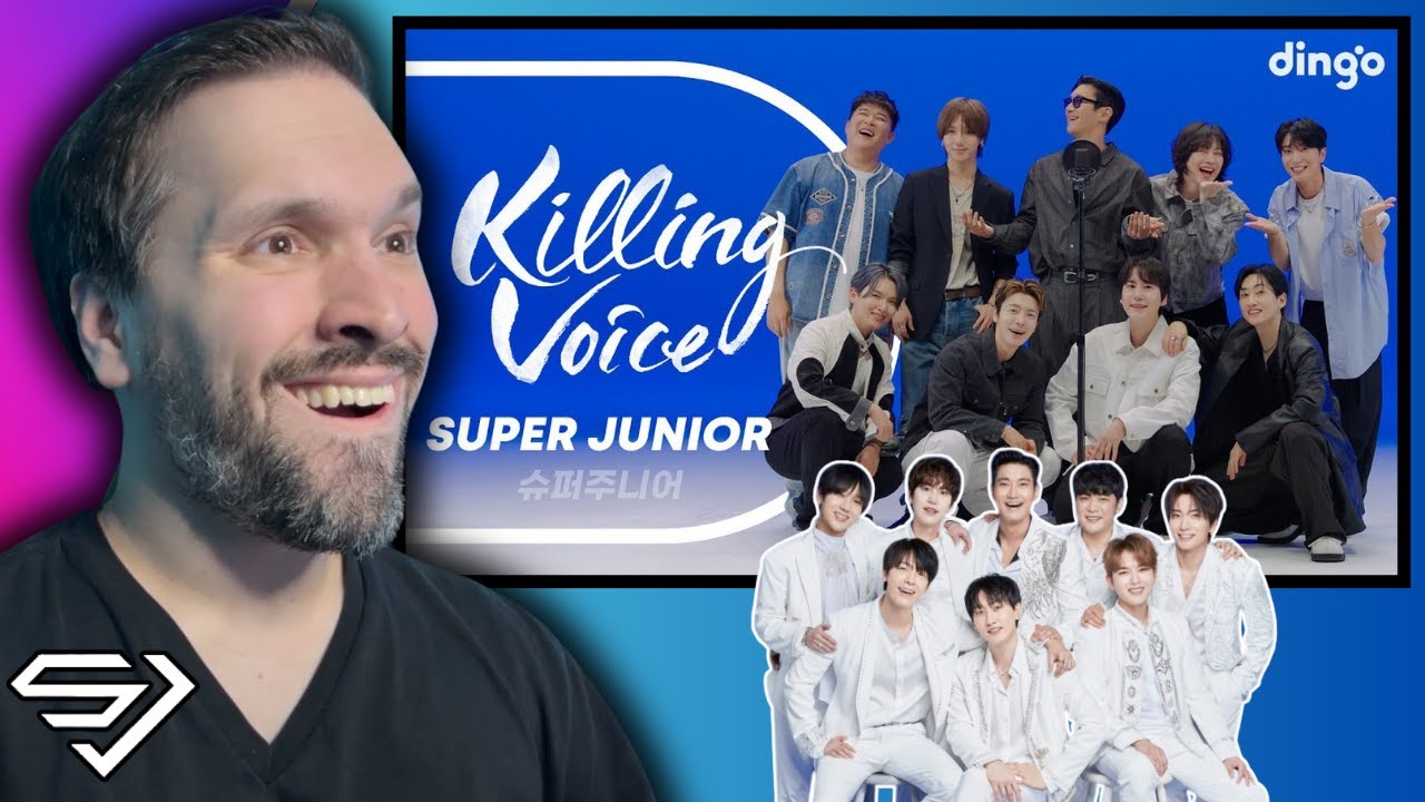 FIRST TIME Reacting To SUPER JUNIOR (슈퍼주니어)의 킬링보이스를 라이브로 (Killing Voice)