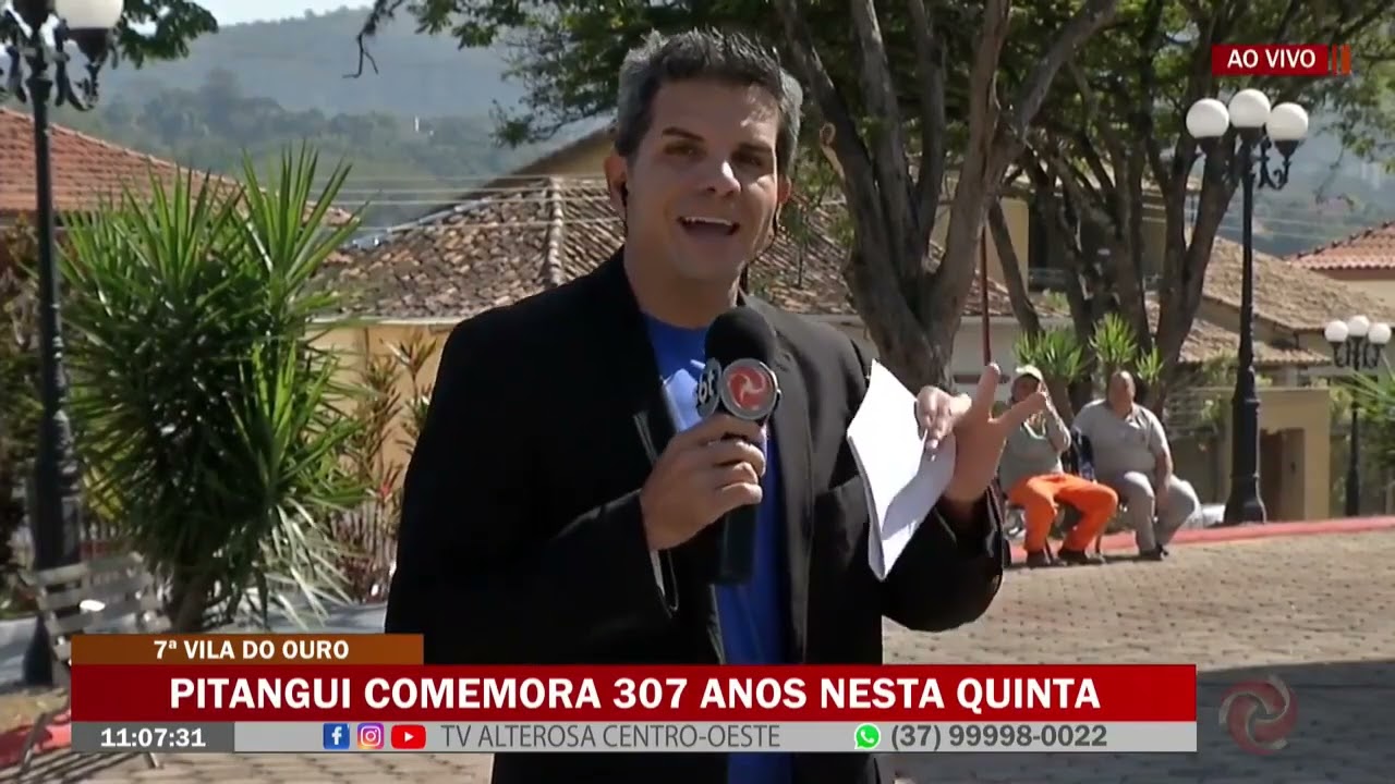 Pitangui comemora 307 anos nesta quinta