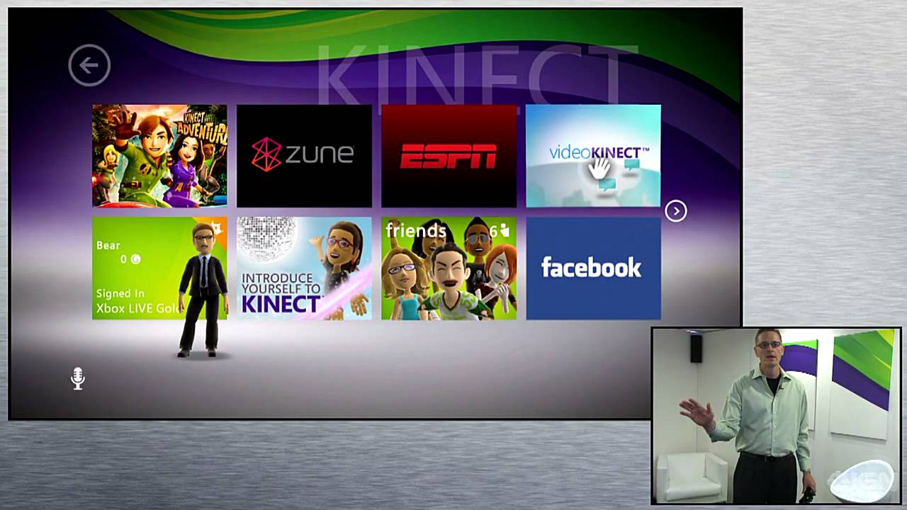 Kinect Dashboard: Demo
