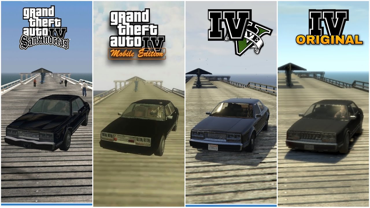 PLAYING DIFFERENT VERSIONS OF GTA 4