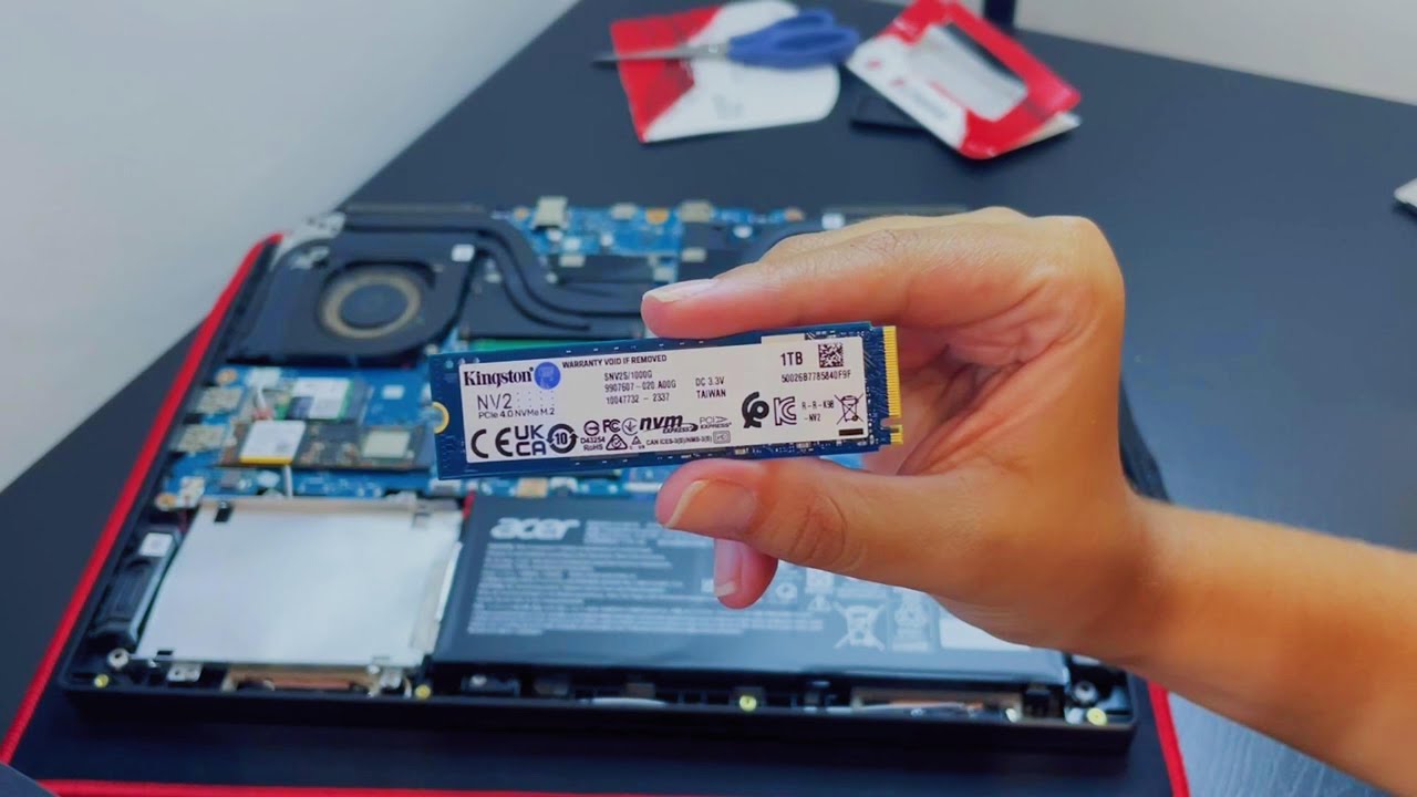 INSTALANDO E ALOCANDO SSD DE 1TB - ACER NITRO 5 RTX 3050