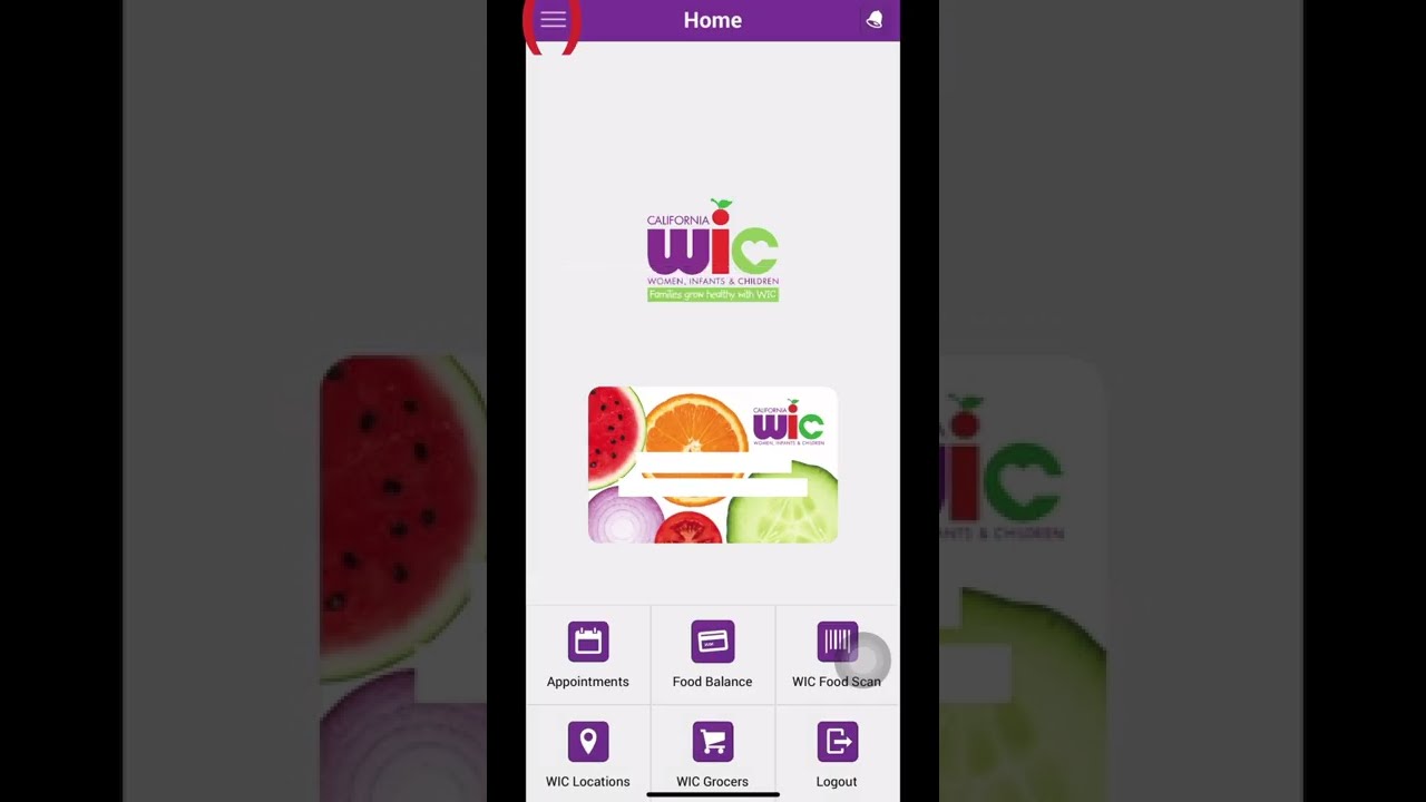 WIC 101 series: using your CA WIC App