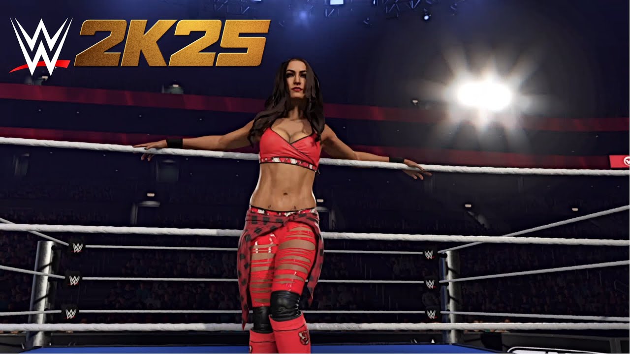 BRIE BELLA ENTRANCE, SIGNATURES, FINISHERS, WINNING SCENE & MORE WWE 2K25