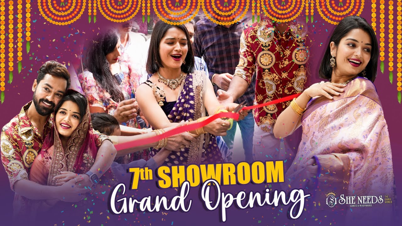 Bigg Boss Fame Priyanka Inaugrated Our 7th Showroom @Habsiguda |She Needs Saree World