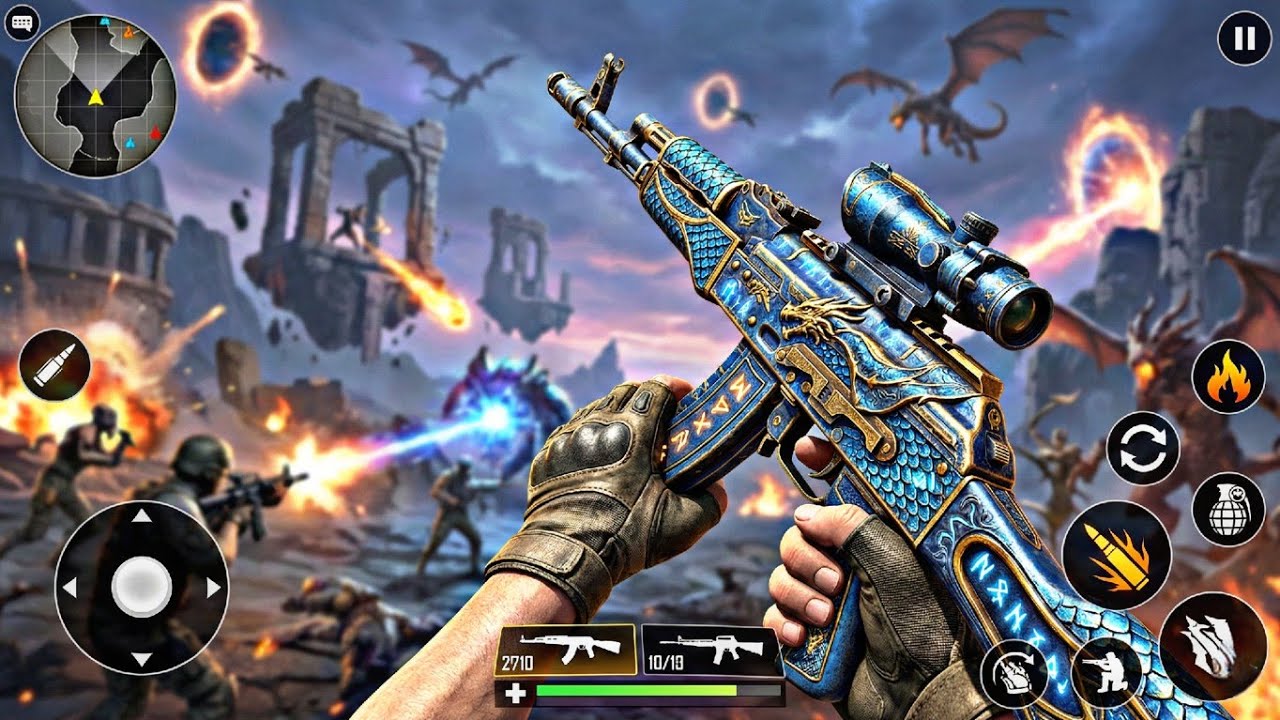 Critical Terrerist Encounter FPS gun shooting game – Bandook wala game – Android gameplay 