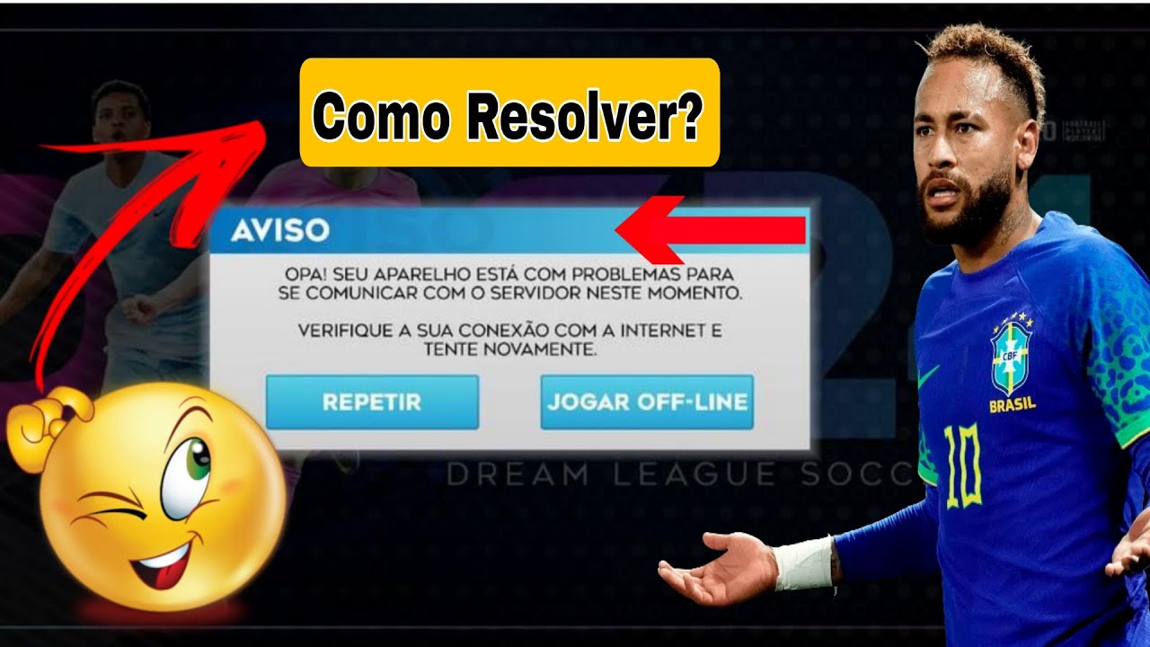 COMO RESOLVER ESSE PROBLEMA NO DREAM LEAGUE SOCCER 2024 !?