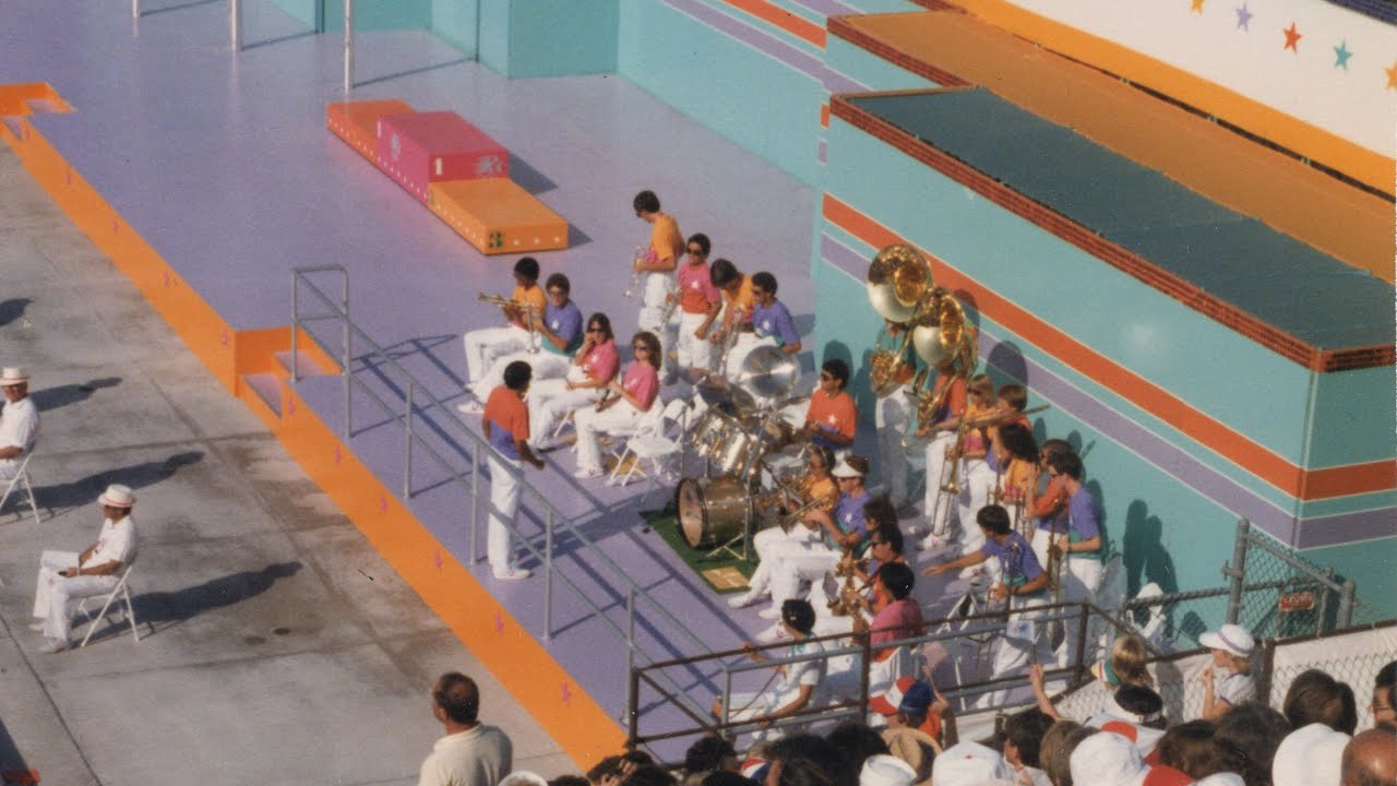 1984 Olympic Band, Swimming & Diving Venue - My Video Scrapbook