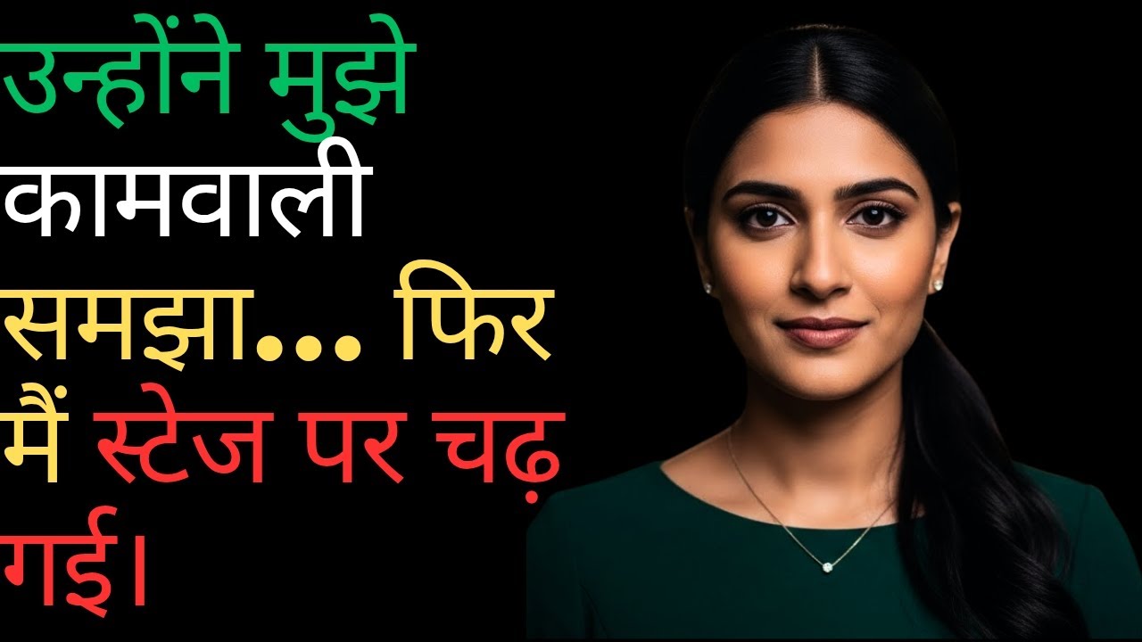 सगाई में मुझे ‘कामवाली’ कहा… फिर मैंने माइक उठा लिया!”