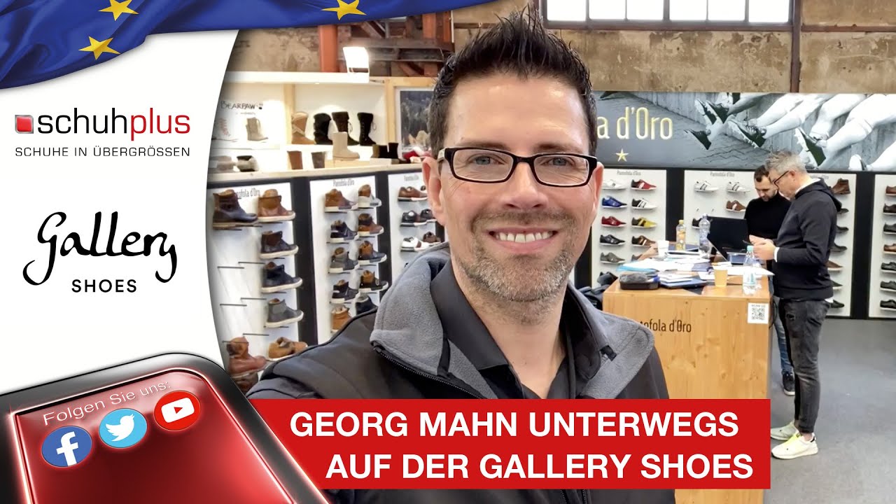 Georg Mahn von schuhplus unterwegs auf der Gallery SHOES