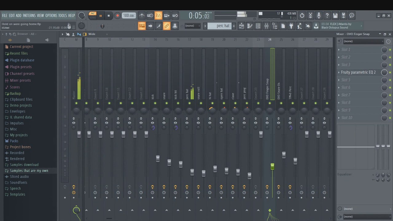 Drake Hold On, We're Going Home - Fl Studio Remake with FLP
