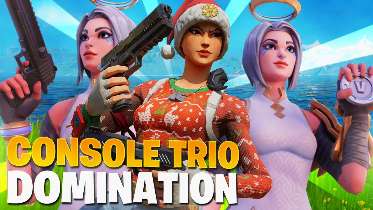 We are the *BEST* Console Trio on Fortnite (INSANE Endgame Kills and CRAZY Wins)