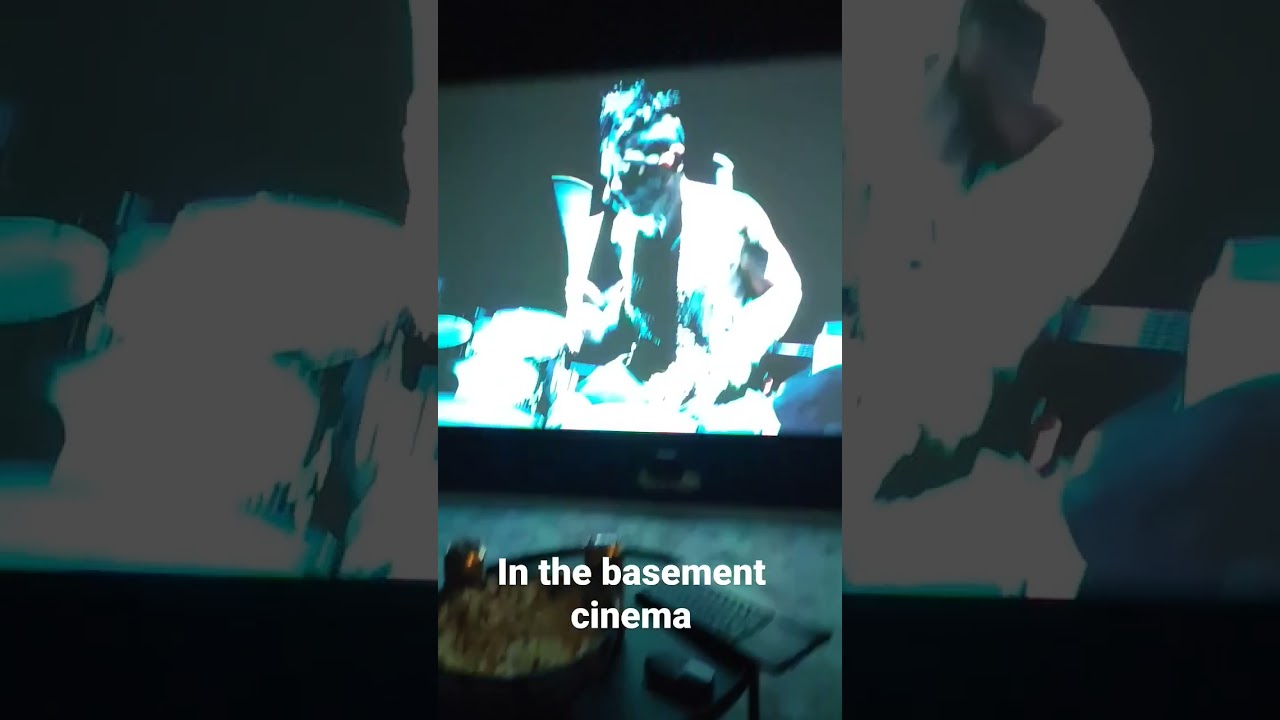 basement cinema with friends #ramstein