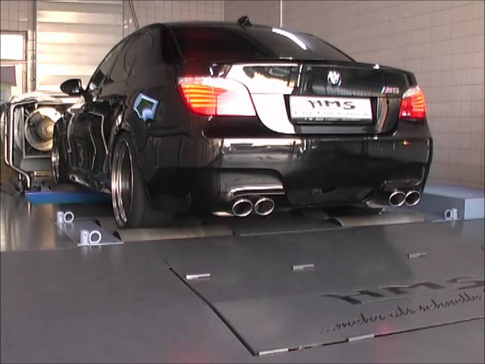 BMW M5 V10  Leistungsmessung auf HMS-Tuning Pr&uuml;fstand