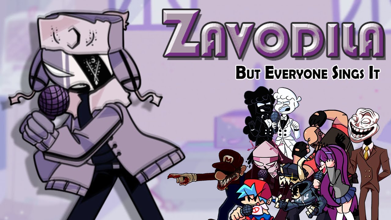 Zavodila but Everyone Sings It - FNF Betadciu