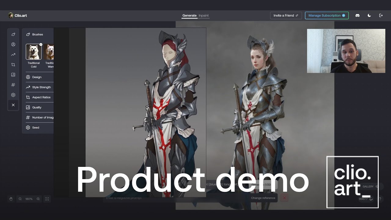Product demo | Clio.art