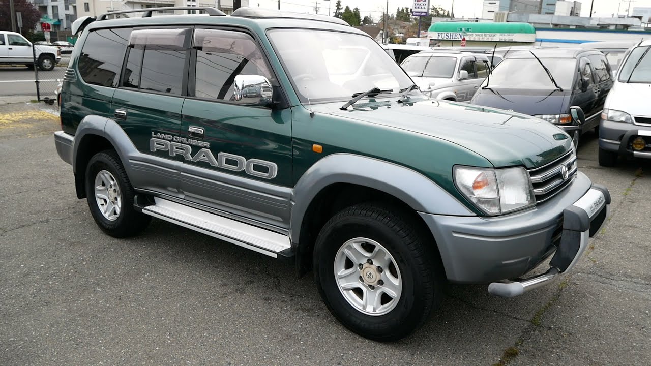 Sold 1996 TOYOTA LAND CRUISER PRADO T-DIESEL AUTOMATIC 4 SPEED #4x4 #landcruiser #1KZTE