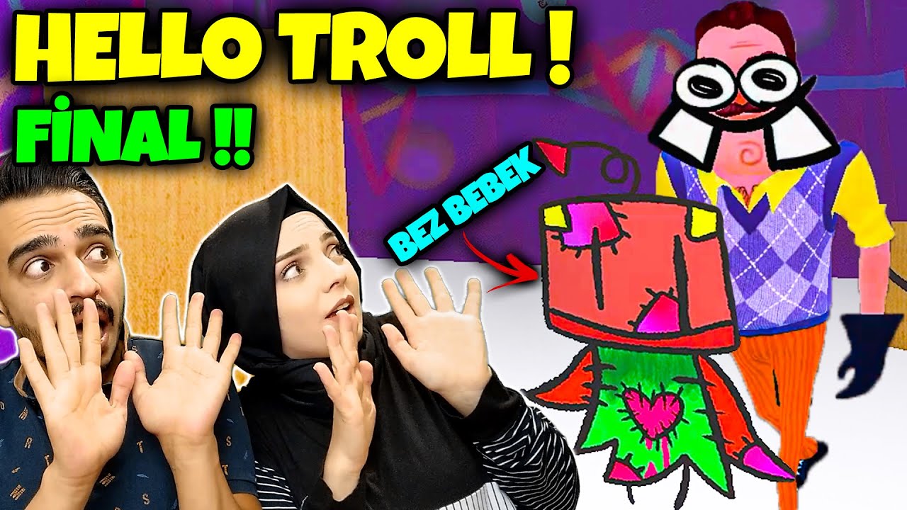 BEZ BEBEK Mİ!? TROLL WİLSON FİNAL! | Hello Neighbor Mod